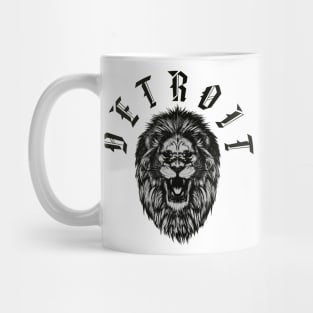 Detroit Lion's Head Mug